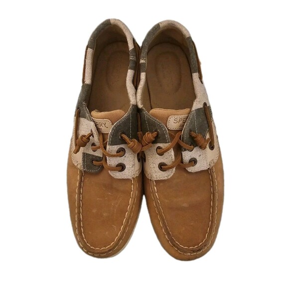 Sperry Songfish Womens Size 9 Casual Walking Leather Slip On Boat Shoes - Picture 2 of 6